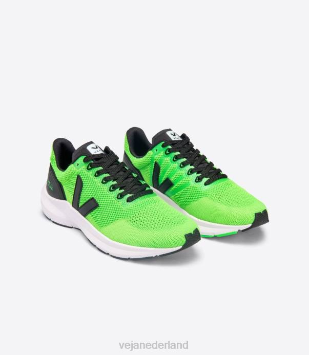 marlijn v-breisel vert fluo zwart Veja 28X8206 Heren schoenen