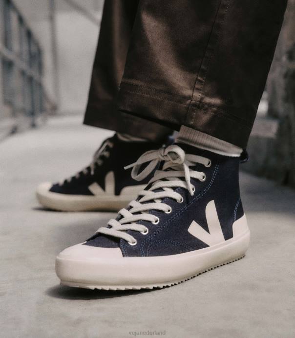 nova ht canvas zwart pierre Veja 28X8157 Heren schoenen