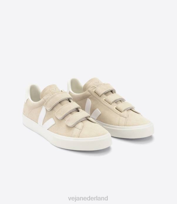 recife chroomvrij leer amandelwit Veja 28X8114 Heren schoenen