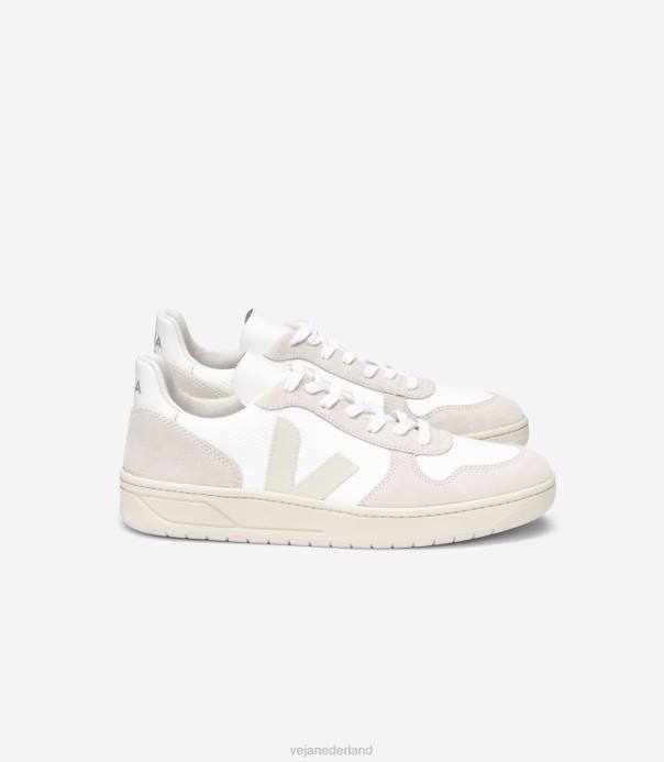 v-10 b-mesh witte natuurlijke pierre Veja 28X844 Heren schoenen