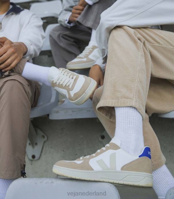 v-10 chroomvrij leer witte sahara paros Veja 28X868 Heren schoenen