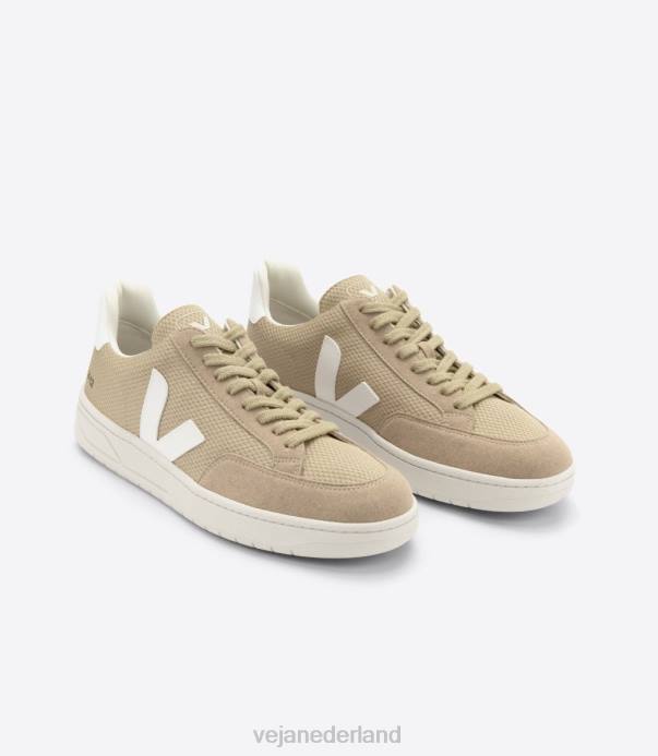 v-12 vegan alveomesh duinwit Veja 28X829 Heren schoenen