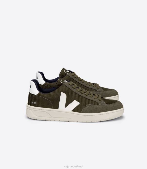 v-12 vegan b-mesh olijfwit Veja 28X830 Heren schoenen