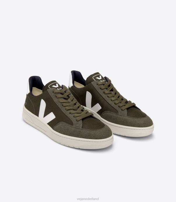 v-12 vegan b-mesh olijfwit Veja 28X830 Heren schoenen