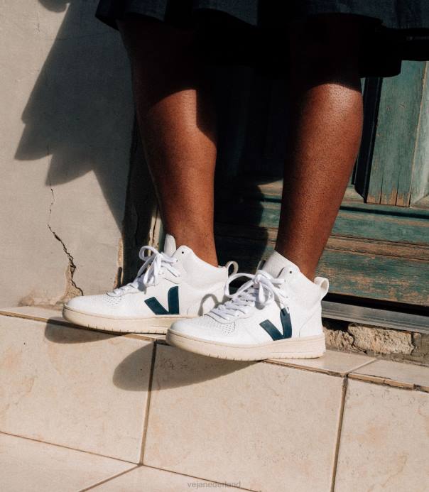 v-15 leer wit nautico Veja 28X887 Heren schoenen