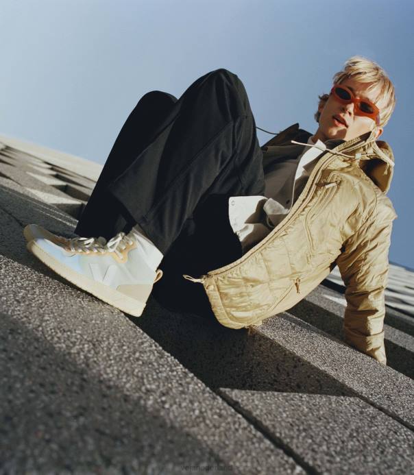 v-15 suède jade wit multico Veja 28X882 Heren schoenen