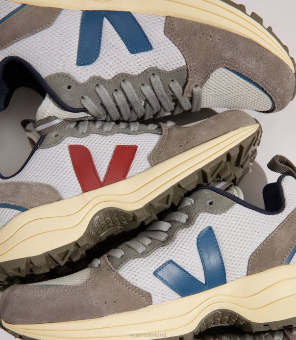 venturi alveomesh multico grijs asfalt Veja 28X8176 Heren schoenen