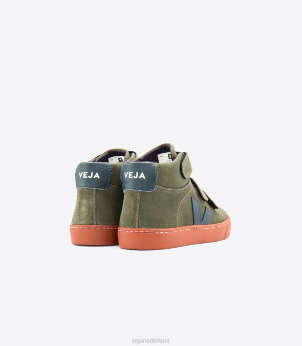 esplar midden suède modder nautico roestzool Veja 28X8312 kinderen schoenen