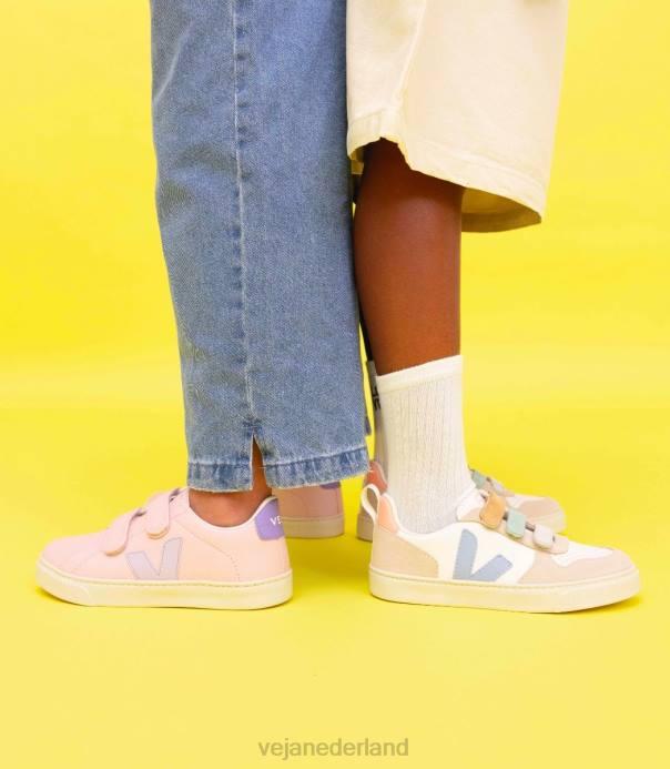 esplar chroomvrij leer petale parme Veja 28X8334 kinderen schoenen