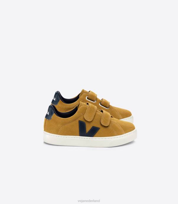 esplar suède camel nautico Veja 28X8325 kinderen schoenen
