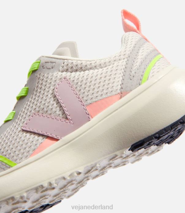 kanarie elastische veters alveomesh natuurlijke babe Veja 28X8388 kinderen schoenen