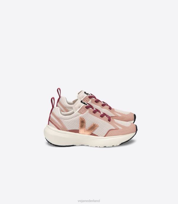 kanarie elastische veters alveomesh natuurlijke venus Veja 28X8385 kinderen schoenen