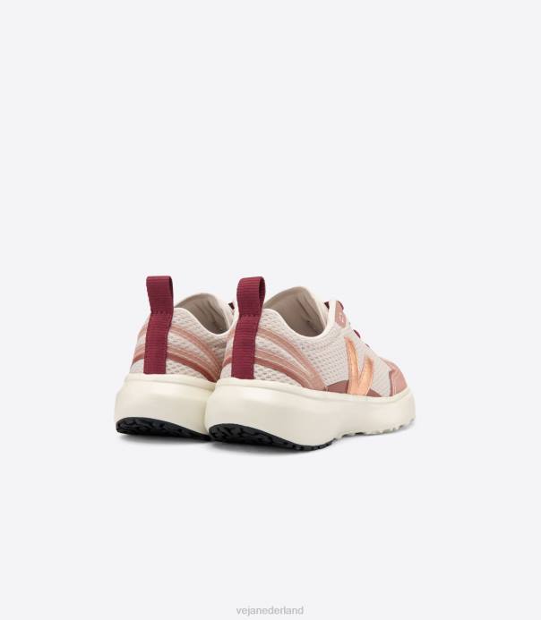 kanarie elastische veters alveomesh natuurlijke venus Veja 28X8385 kinderen schoenen