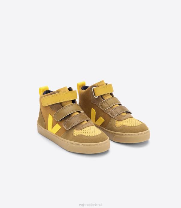 v-10 midden suède multico camel tonic Veja 28X8345 kinderen schoenen