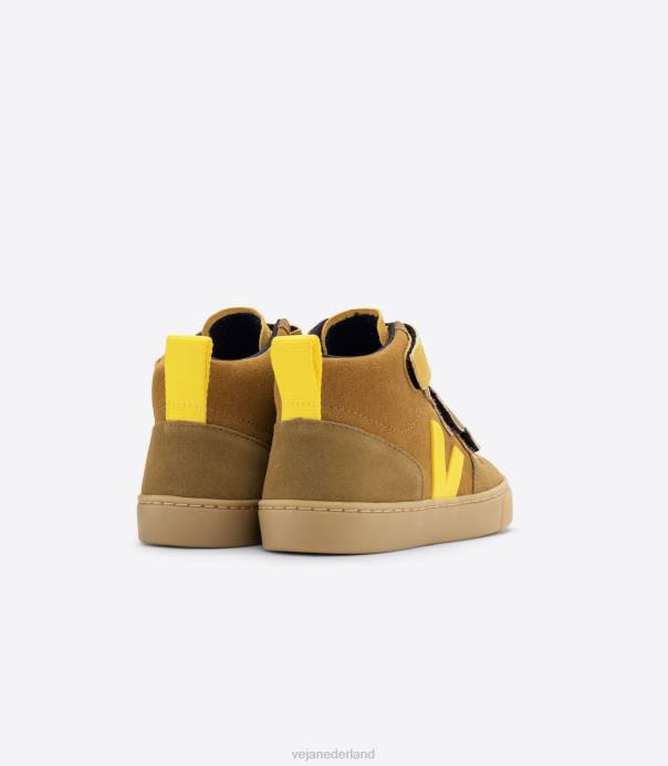 v-10 midden suède multico camel tonic Veja 28X8345 kinderen schoenen