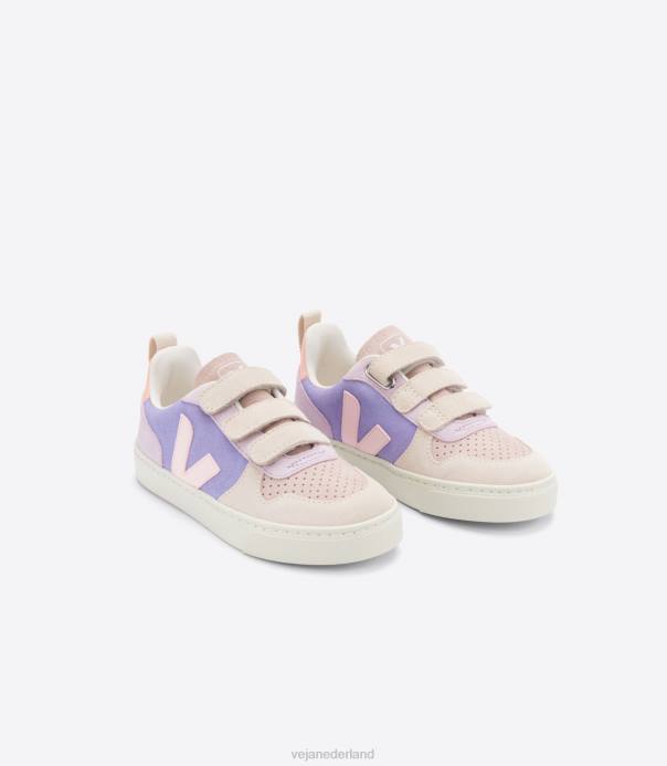 v-10 suède multico lavendel Veja 28X8372 kinderen schoenen