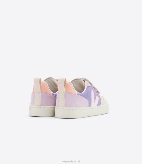 v-10 suède multico lavendel Veja 28X8372 kinderen schoenen