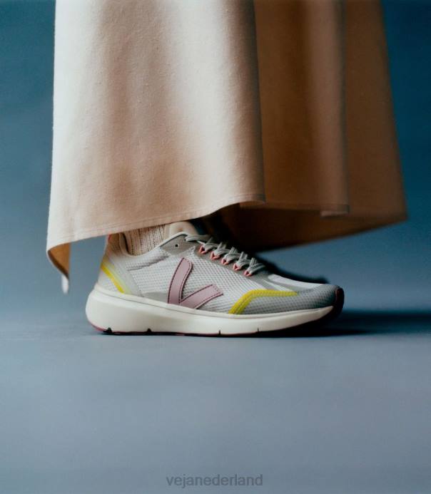 condor 2 alveomesh natuurlijke babe geel fluo Veja 28X8270 vrouwen schoenen