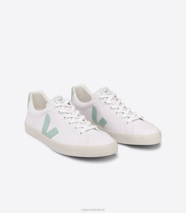 esplar se canvas witte matcha Veja 28X8244 vrouwen schoenen