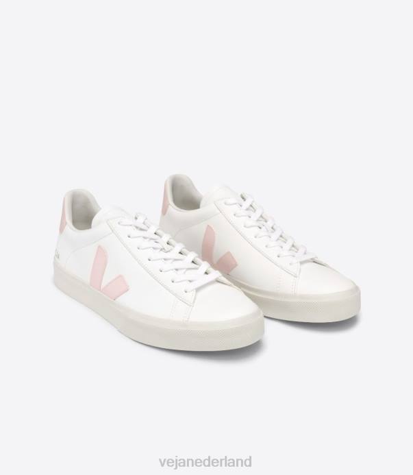 campo chroomvrij leer wit petale Veja 28X8226 vrouwen schoenen