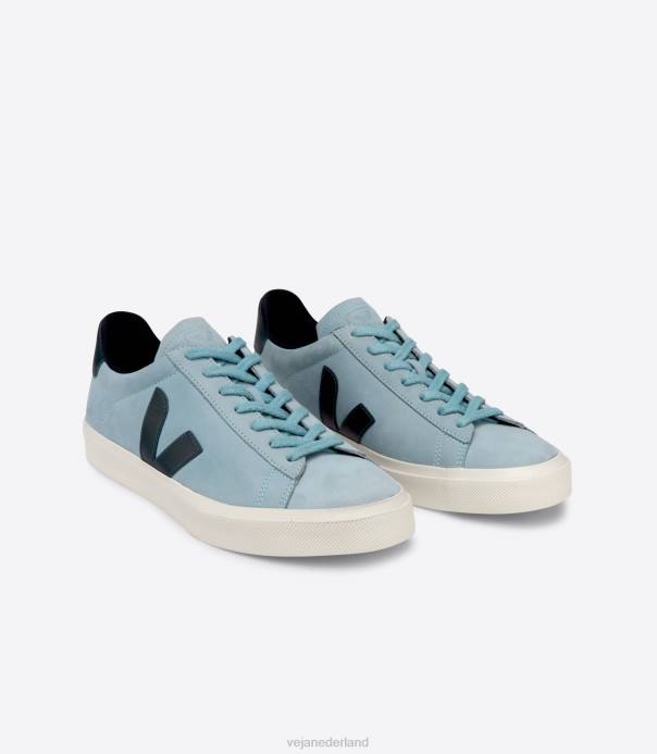 campo nubuck staal nautico Veja 28X8224 vrouwen schoenen