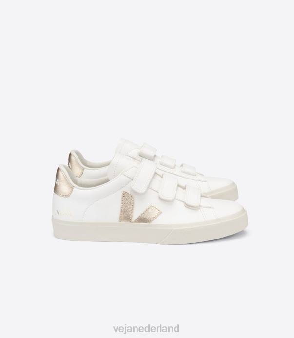 recife chroomvrij leer wit platine Veja 28X8246 vrouwen schoenen