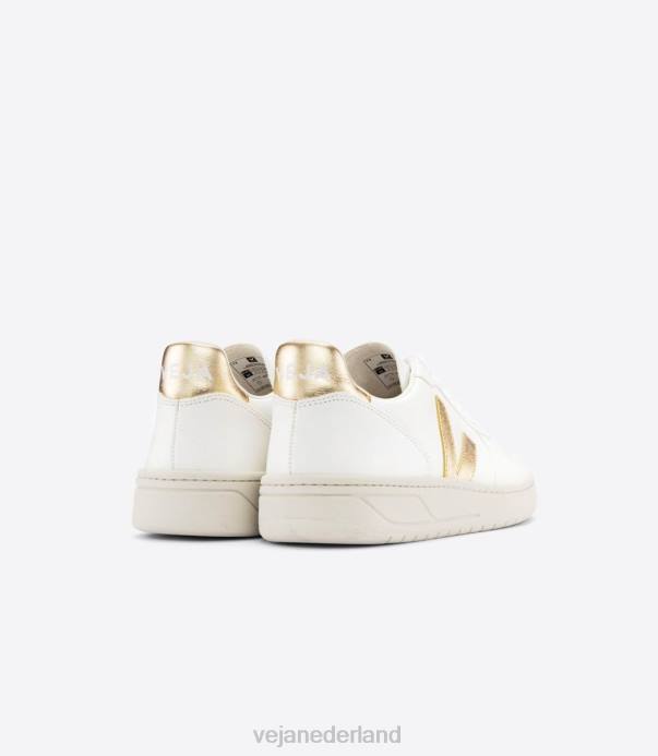 v-10 chroomvrij leer wit platine Veja 28X8233 vrouwen schoenen